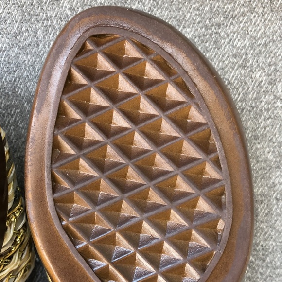 Worn once! - A2 AEROSOLES ‘Say Yes’ Woven Wedge Slide Sandals - Picture 14 of 14